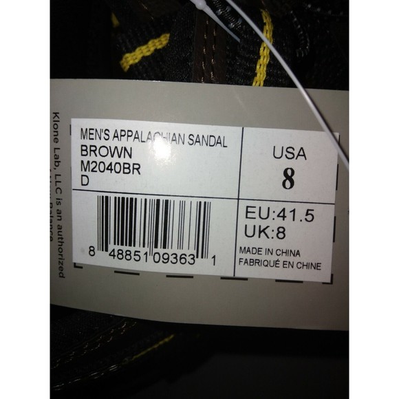 New Balance Mens Appalachian Sandal Brown M2040BR US/UK 8-EUR 41.5 NEW main image 6
